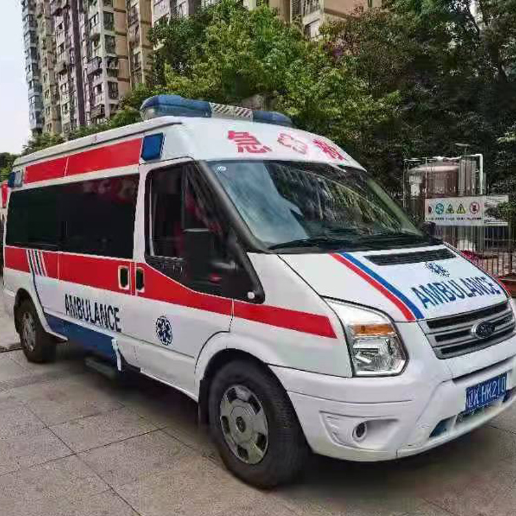 增城长途救护车护送病人返乡